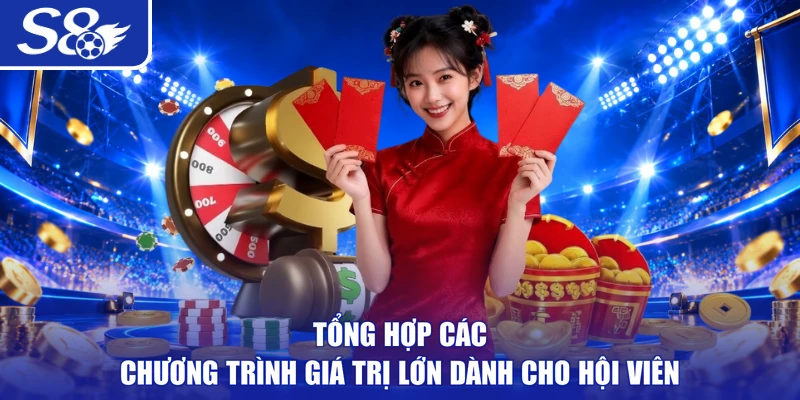 Tổng hợp các chương trình giá trị lớn dành cho hội viên
